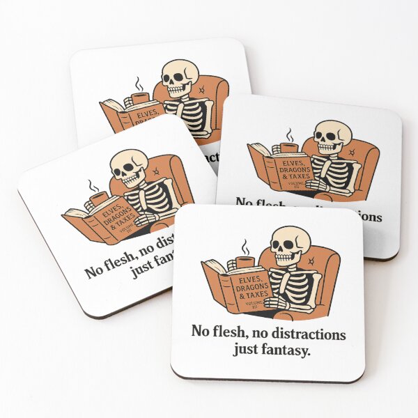 Item preview, skeleton reads fantasy designed and sold by EuropeanPrints.