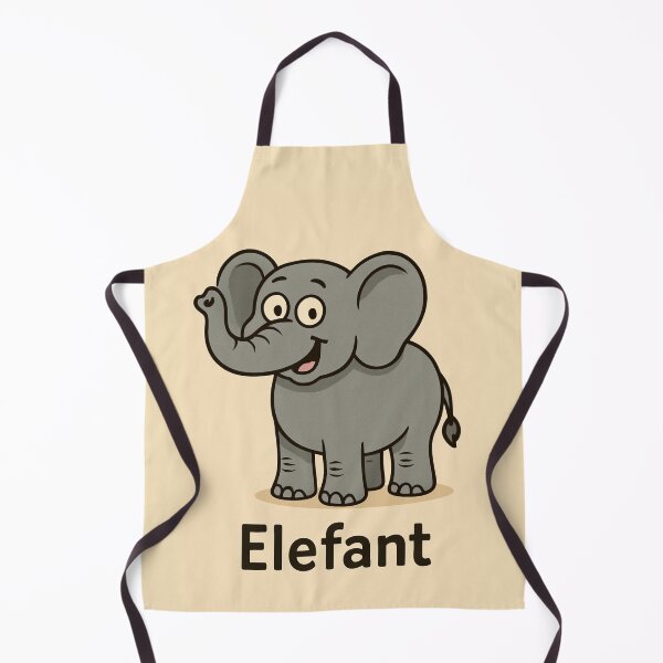 Artikelvorschau, Süßer Elefant Cartoon – „Elefant“ entworfen und verkauft von ZlobivyZajac.