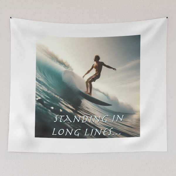 Item preview, The Long Lines Print designed and sold by Lichentroupe63.