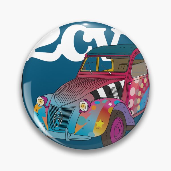 Item preview, 2CV PSYCHEDELIC 3 designed and sold by Johnny Bull.