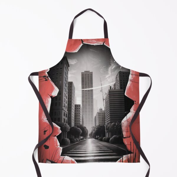 Item preview, Urban Horizon Through Broken Wall designed and sold by ShadowAndSlate.