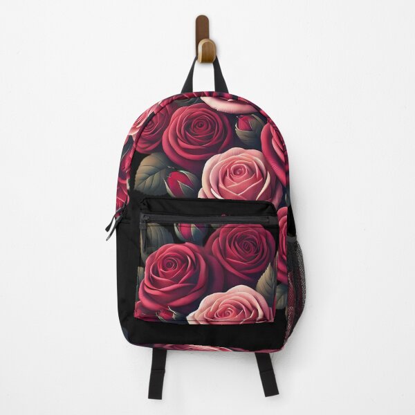 Item preview, Romantic Rose Heart Bouquet - Floral Love Design designed and sold by Linework Studio.