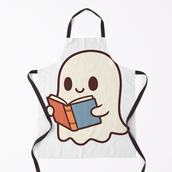 Item preview, ghost reading book designed and sold by Uglyandcute.