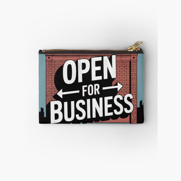 Item preview, Open for Business Storefront Design designed and sold by ShadowAndSlate.
