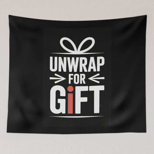 Item preview, Unwrap for Gift Present Fun designed and sold by ShadowAndSlate.