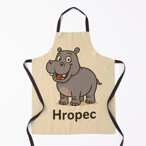Aperçu de l'œuvre Hippopotame rigolo en dessin animé – “Hropec” créée et vendue par ZlobivyZajac.