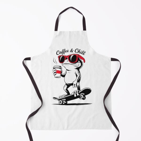 Item preview, Cool Skater Frog Coffee Chill Vibes designed and sold by MonkiFlipp.