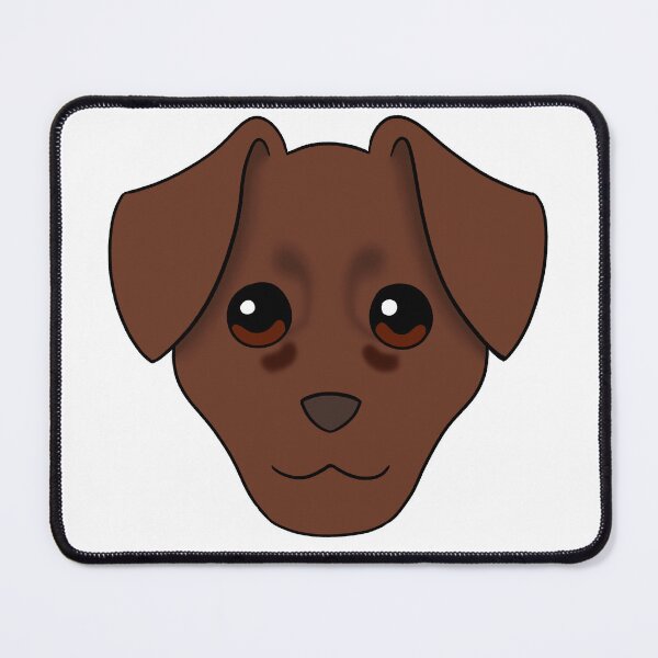 Item preview, Solid Dark Brown Jack Russell Tear Stains designed and sold by OliRoseArt.