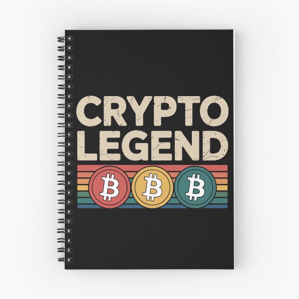 Item preview, Crypto Legend Bitcoin Vintage Retro Sunset Trading Design designed and sold by Serbin.