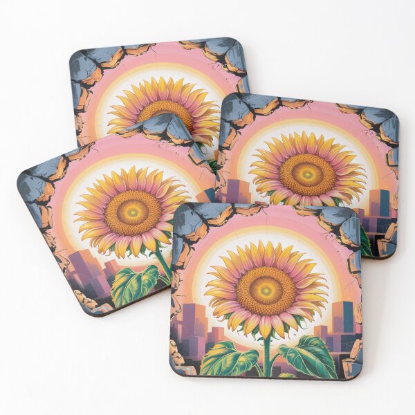 Artikelvorschau, Elevate Sunflower Urban Street Art entworfen und verkauft von ShadowAndSlate.
