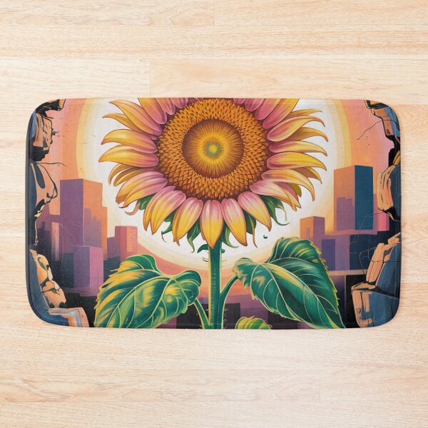 Artikelvorschau, Elevate Sunflower Urban Street Art entworfen und verkauft von ShadowAndSlate.