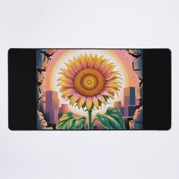 Artikelvorschau, Elevate Sunflower Urban Street Art entworfen und verkauft von ShadowAndSlate.