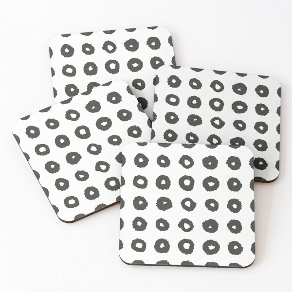 Item preview, Hand Drawn Ink Circular Strokes Pattern designed and sold by Farissa Designs.