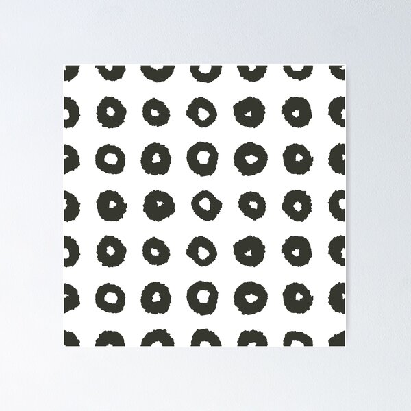 Item preview, Hand Drawn Ink Circular Strokes Pattern designed and sold by Farissa Designs.