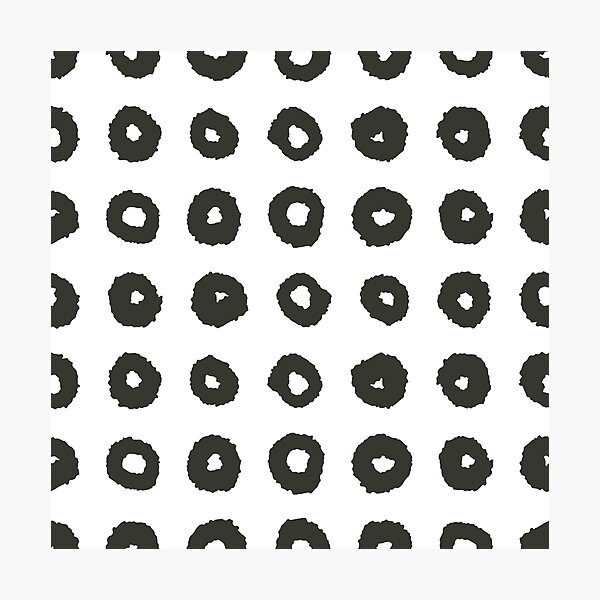 Item preview, Hand Drawn Ink Circular Strokes Pattern designed and sold by Farissa Designs.