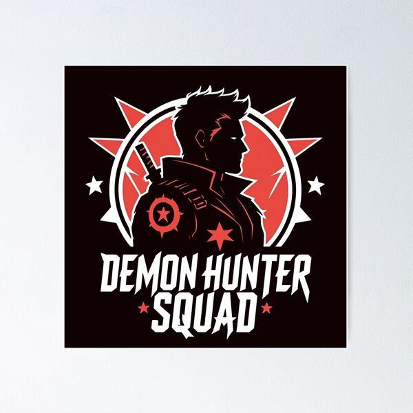 Item preview, Demon Hunter Squad – K-Pop Fan Art designed and sold by ASKprints.