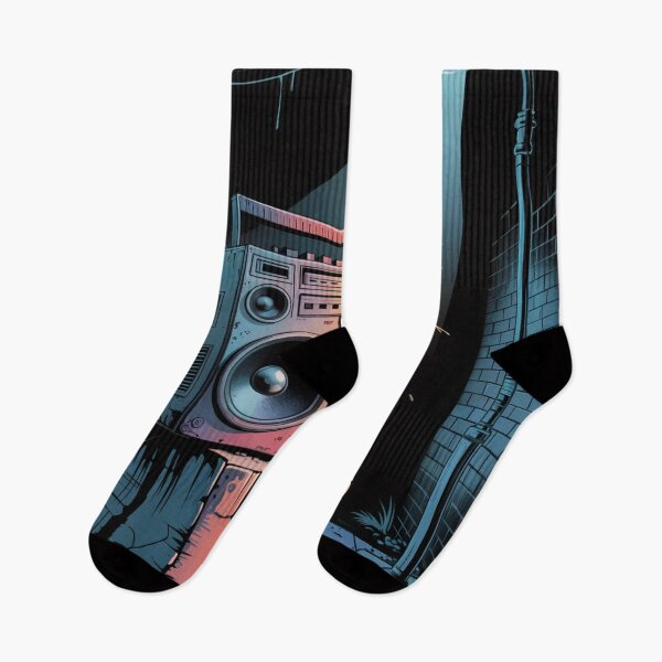 Item preview, Retro Boombox Street Vibe designed and sold by ShadowAndSlate.