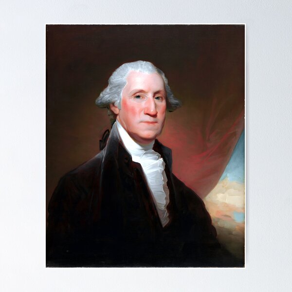Item preview, Gilbert Stuart - Portrait of George Washington  designed and sold by Jon-Baran.