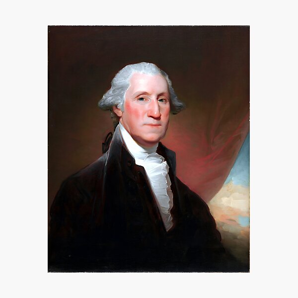 Item preview, Gilbert Stuart - Portrait of George Washington  designed and sold by Jon-Baran.