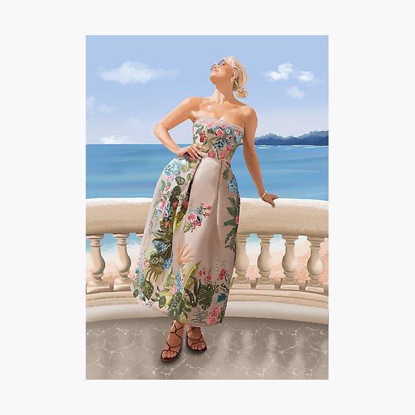 Item preview, On the balcony in summer air designed and sold by WeltonandJones.