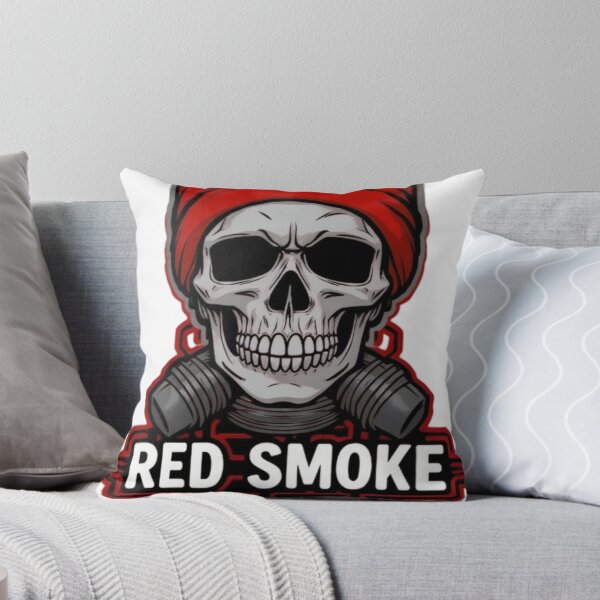 Item preview, Stylized Skull with Red Beanie and Exhaust Pipes Design designed and sold by Creative88Art.