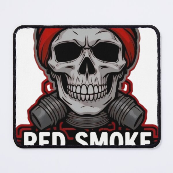 Item preview, Stylized Skull with Red Beanie and Exhaust Pipes Design designed and sold by Creative88Art.