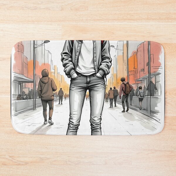Item preview, Urban Skater Girl Life Illustration designed and sold by ShadowAndSlate.