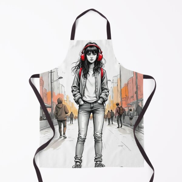Item preview, Urban Skater Girl Life Illustration designed and sold by ShadowAndSlate.