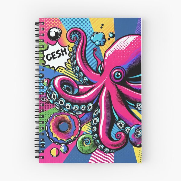 Item preview, Colorful cute octopus  designed and sold by Dogandesighn.