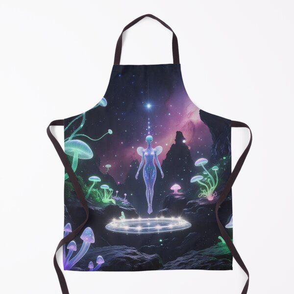 Item preview,  Cosmic Bloom : Meditating Alien - Journey through otherworldly dimensions designed and sold by Nature's Palette.