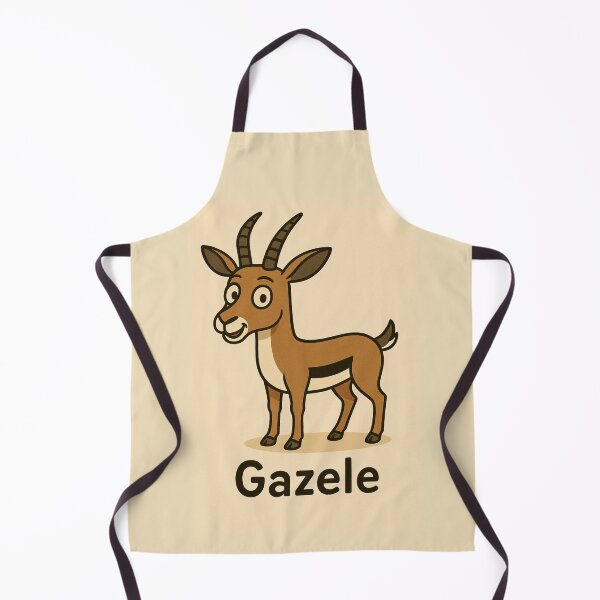 Item preview, Gazelle Cartoon – “Gazele” designed and sold by ZlobivyZajac.