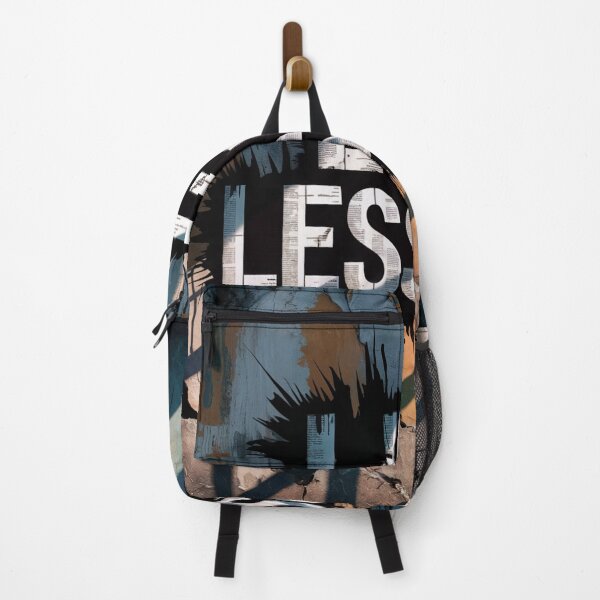 Item preview, Life Lessons Urban Grunge Wall Art designed and sold by ShadowAndSlate.
