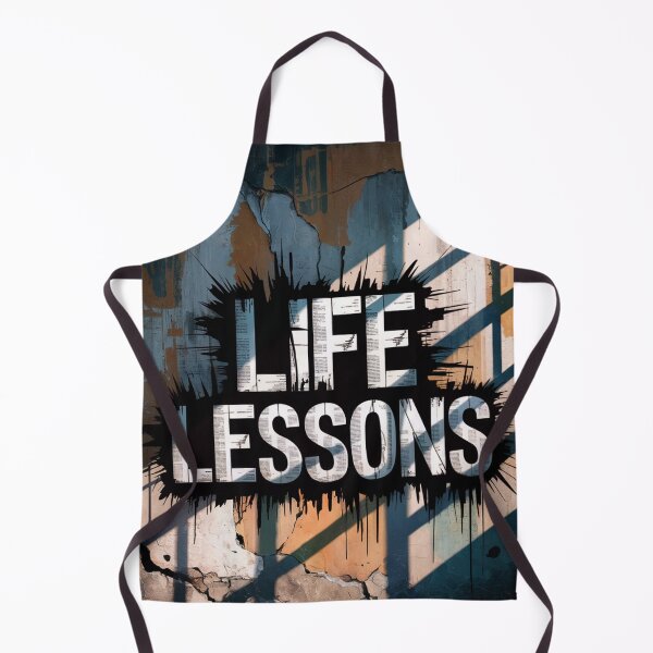Item preview, Life Lessons Urban Grunge Wall Art designed and sold by ShadowAndSlate.