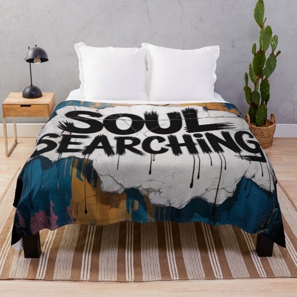 Item preview, Soul Searching Urban Graffiti Art designed and sold by ShadowAndSlate.