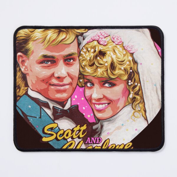 Item preview, 80s TV Wedding Portrait For Nostalgic Couples Gift For Neighbours Fans designed and sold by PredovicAshlynn.
