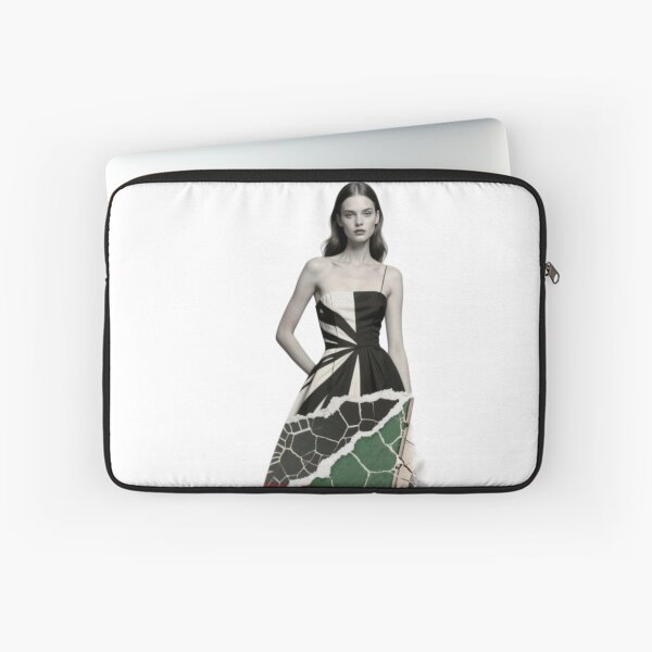 Item preview, Woman in Artistic Dress with Geometric Patterns and Flag Colors designed and sold by Creative88Art.