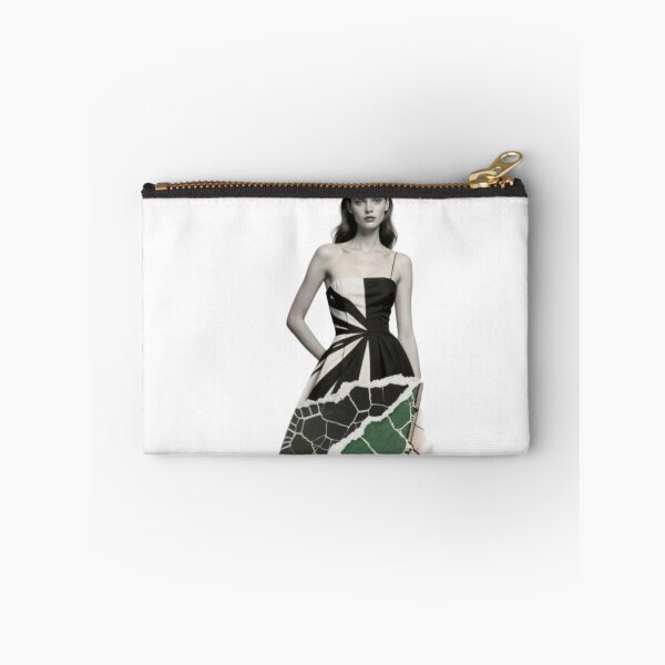 Item preview, Woman in Artistic Dress with Geometric Patterns and Flag Colors designed and sold by Creative88Art.