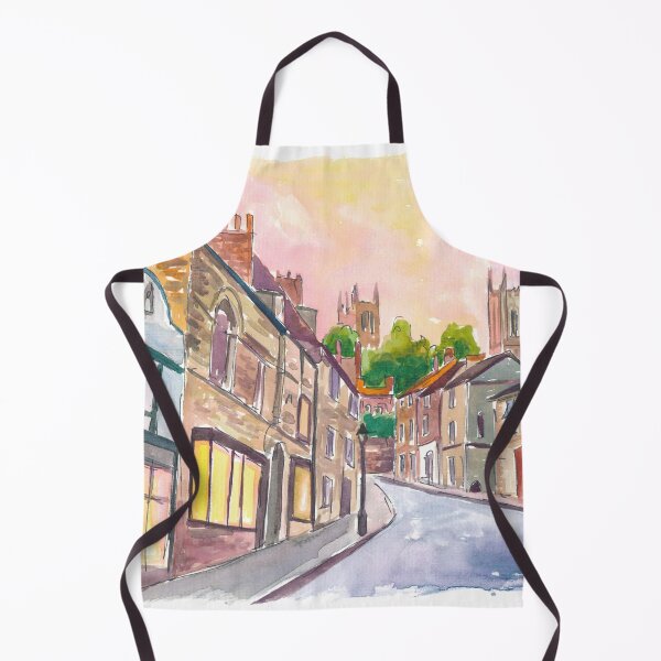 Item preview, Golden Dawn Rising on Lincoln’s Historic Steep Hill designed and sold by artshop77.