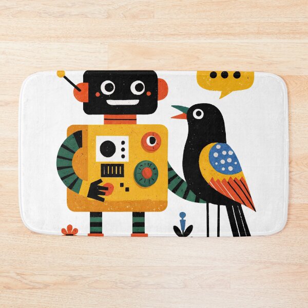 Item preview, Mechanical Chirps: The Robot and the Bird designed and sold by ForeverPrintsOK.