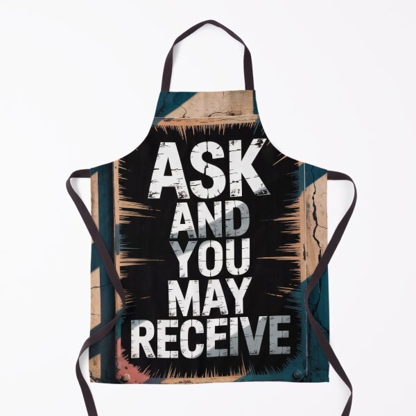 Item preview, Ask and You May Receive Urban Poster designed and sold by ShadowAndSlate.