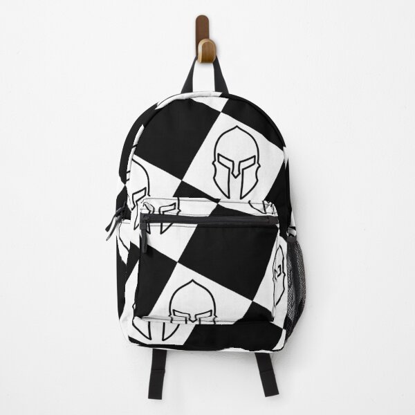 Item preview, Black & White Helmet Armor Diamond Pattern designed and sold by Kd creates & artz.