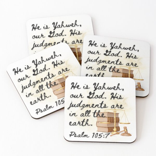 Item preview, Psalm 105:7 designed and sold by DeeFran Designs.