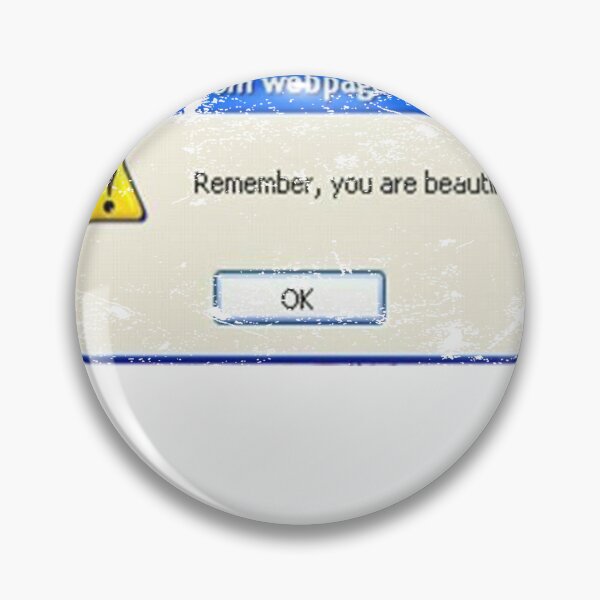 Item preview, y2k error message designed and sold by BirtherArtShop.