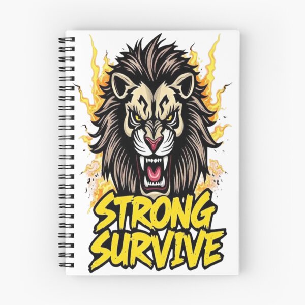 Item preview, Strong Survive Lion Design designed and sold by StreetWave01.