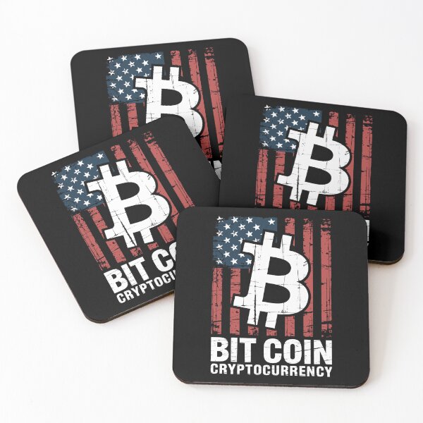 Item preview,  Bitcoin Cryptocurrency US American Flag Patriotic Grunge Design designed and sold by Serbin.