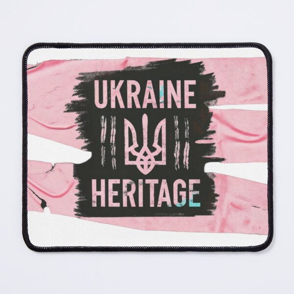 Item preview, Ukraine Heritage Design with Trident Symbol and Textured Elements designed and sold by Creative88Art.