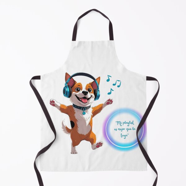 Item preview, Dancing Dog "My playlist is better than yours" designed and sold by lunadesignsmoon.