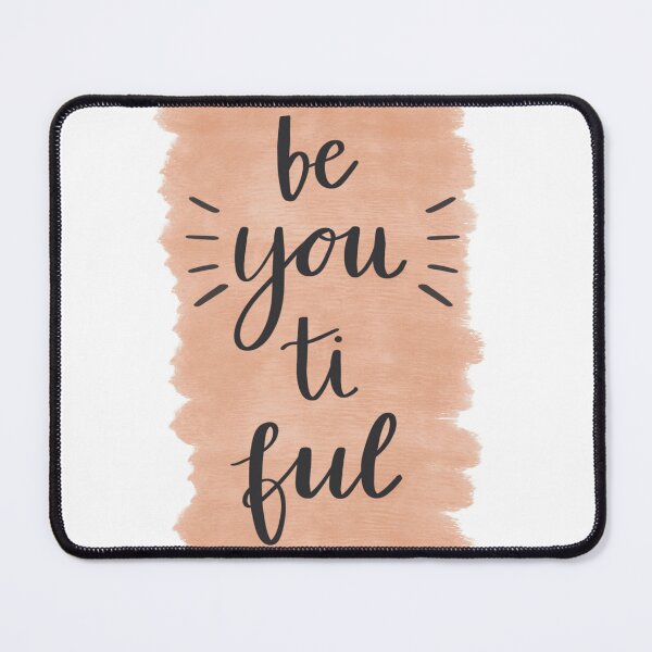 Item preview, quote 'be YOU tiful' designed and sold by Maaikaart.