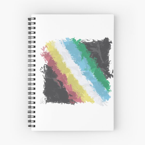 Item preview, Abstract Disability Flag 2 designed and sold by LaurenEhretArt.