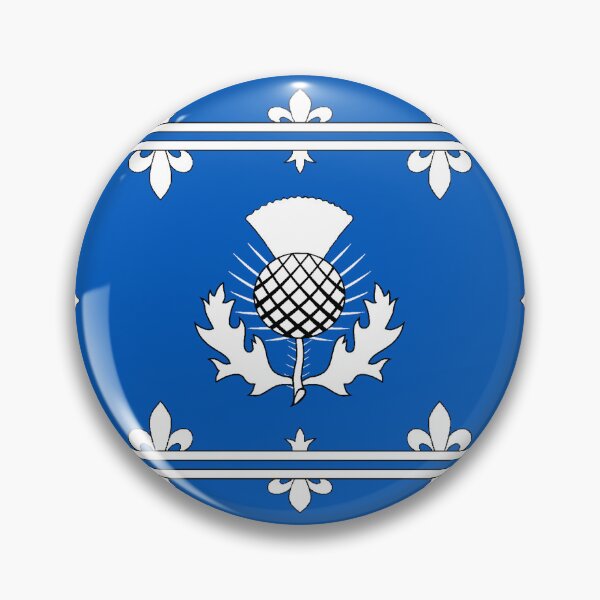 Item preview, Blue & White Scottish Royal Banner Thistle Flag (Bratach Rìoghail na h-Alba 'cluaran' Gorm is Geal) designed and sold by JonathanR1994.